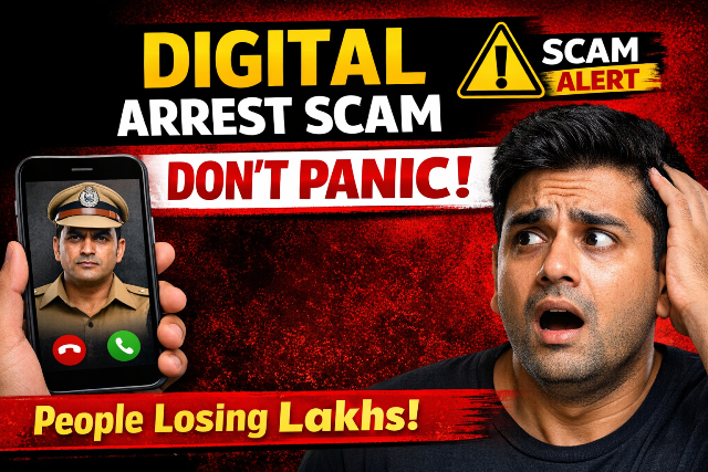 Digital Arrest Scam in India How Cyber Criminals Trap Innocent People and How to Stay Safe